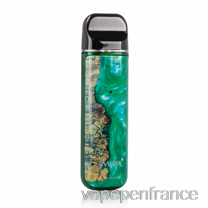 Smok Novo 2 25w Système De Pod Stylo Vape En Bois Stabilisateur Vert